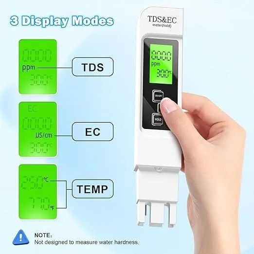2025 All-New 4 in 1 Tds Meter Digital Water Tester - Image 10