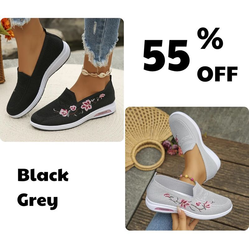Hot Special Discount 70 OFFWomens breathable embroidered shoes soft comfortable - Image 21
