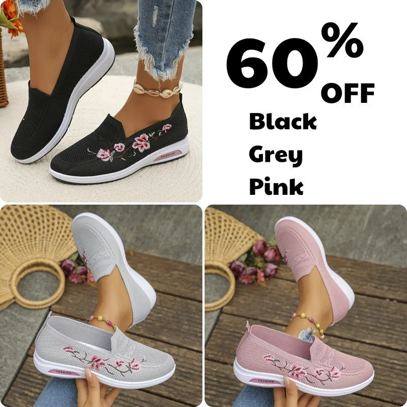 Hot Special Discount 70 OFFWomens breathable embroidered shoes soft comfortable - Image 25