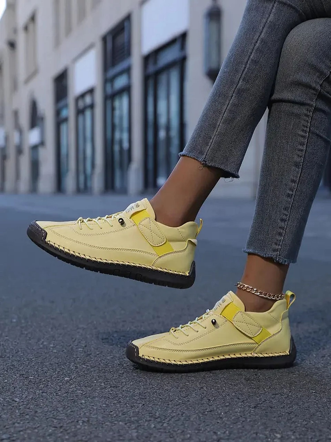 Last Day Promotion 49 OFF Womens Handmade Leather Orthopedic Comfy Shoes - Image 15