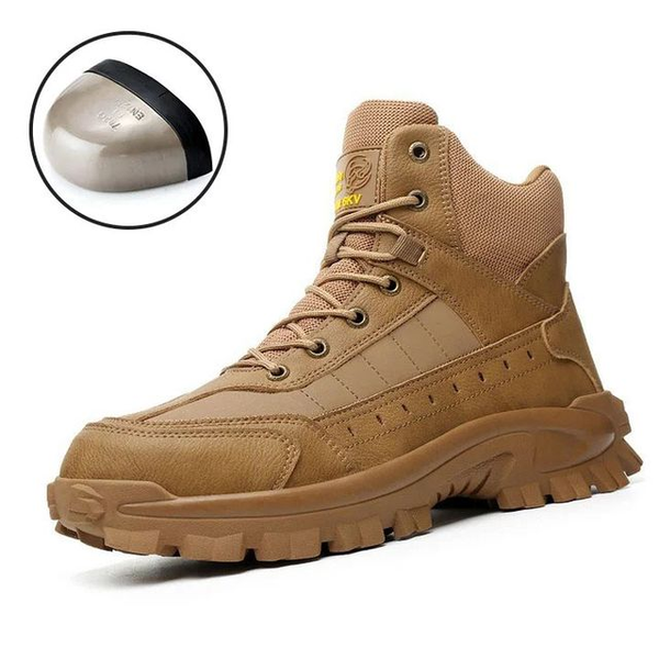 Mens Orthopedic Support Anti-Puncture Work Boots Waterproof Anti-Sprain Hiking B - Image 32