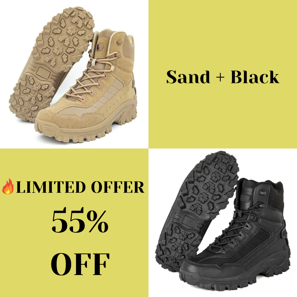 Mens Orthopedic Support Anti-Puncture Work Boots Waterproof Anti-Sprain Hiking B - Image 42