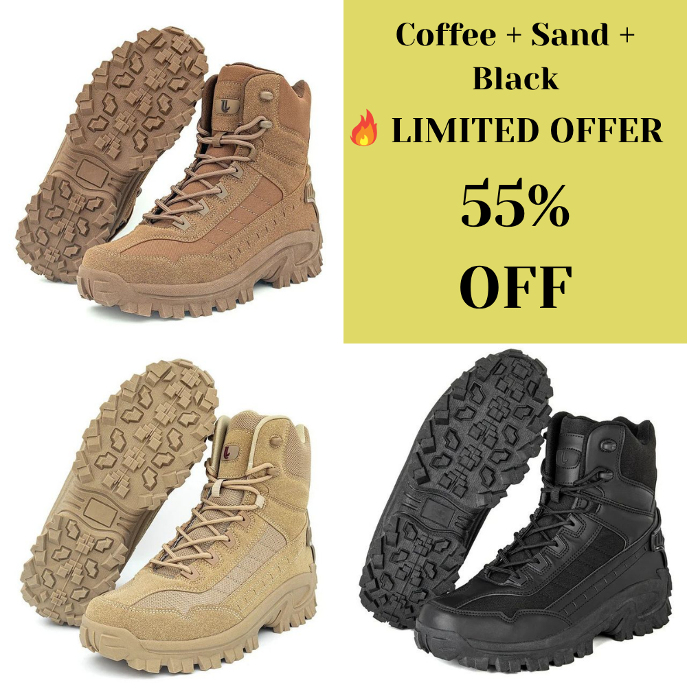 Mens Orthopedic Support Anti-Puncture Work Boots Waterproof Anti-Sprain Hiking B - Image 44