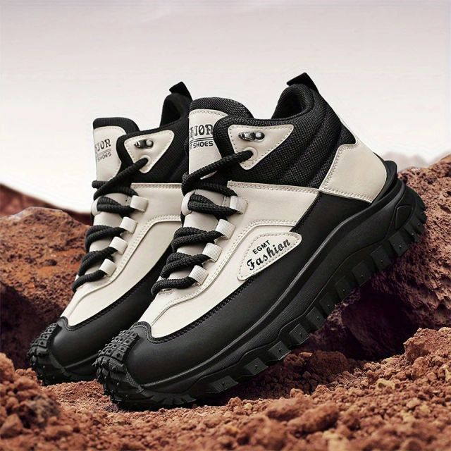 Limited Time Sale 50 OFF Mens Outdoor Hiking Boots Work boots- Waterproof Non-Sl - Image 13