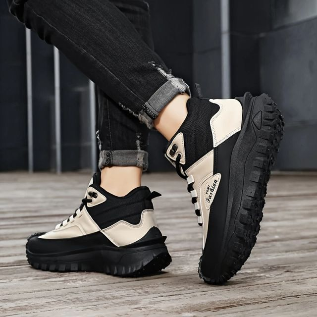 Limited Time Sale 50 OFF Mens Outdoor Hiking Boots Work boots- Waterproof Non-Sl - Image 21