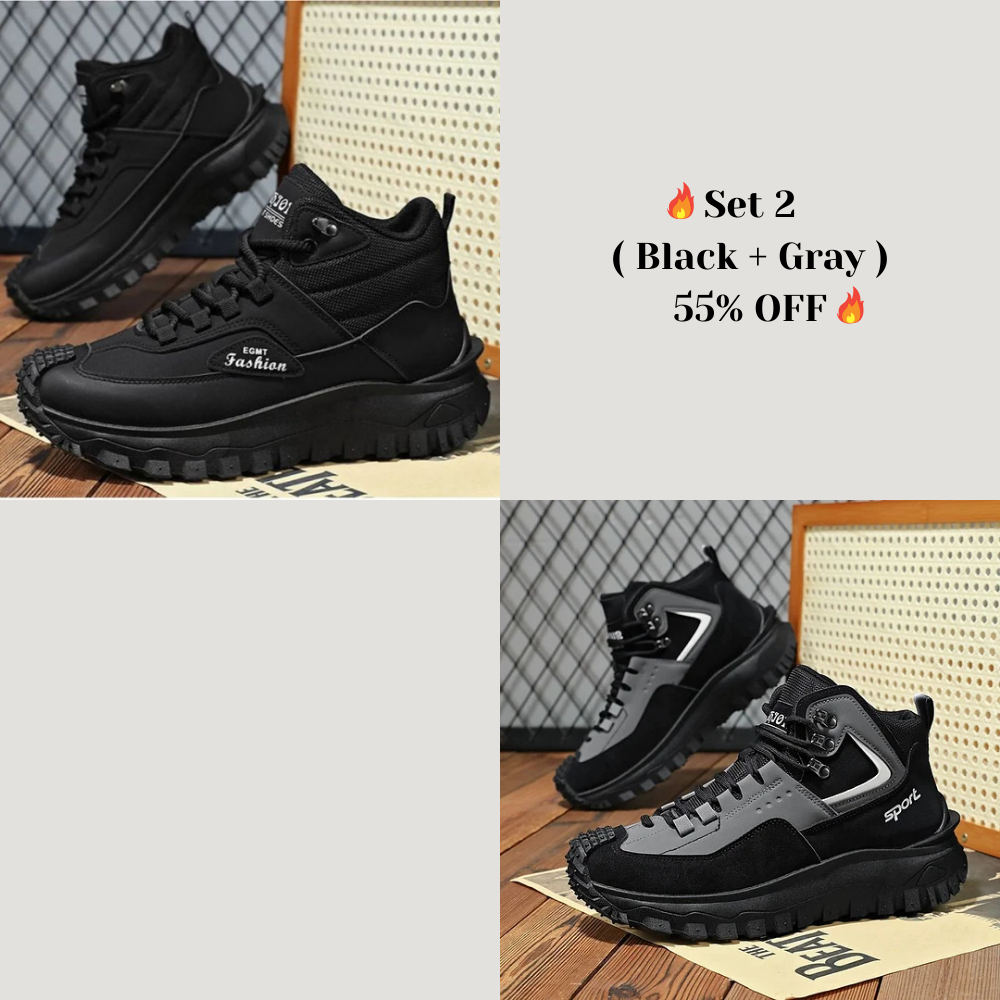 Limited Time Sale 50 OFF Mens Outdoor Hiking Boots Work boots- Waterproof Non-Sl - Image 31