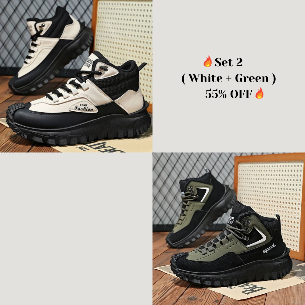 Limited Time Sale 50 OFF Mens Outdoor Hiking Boots Work boots- Waterproof Non-Sl - Image 33