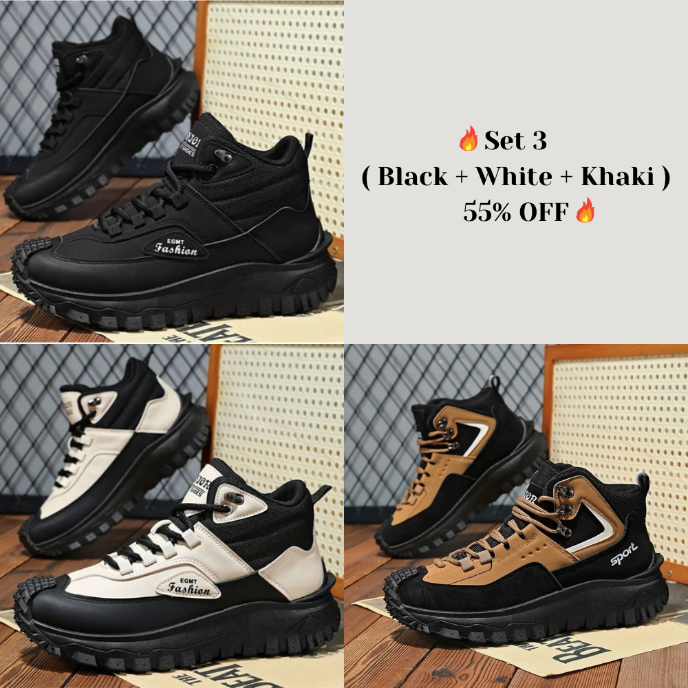 Limited Time Sale 50 OFF Mens Outdoor Hiking Boots Work boots- Waterproof Non-Sl - Image 37