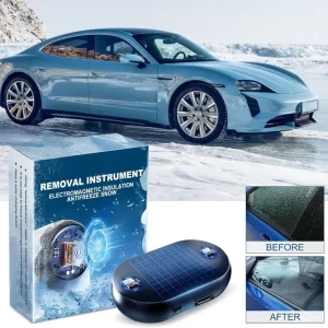 🏆10K+ SOLD LAST WEEK! - ❄️2025 Newest Electromagnetic Snow and Ice Prevention Device (Solar Powered)